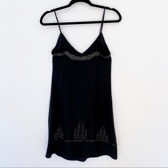 What comes around goes around black silk dress - Picture 2 of 8